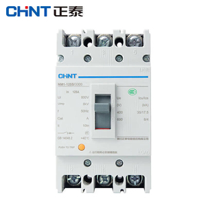 เบรกเกอร์กันไฟรั่ว <span class=keywords><strong>Chint</strong></span> <span class=keywords><strong>NM1</strong></span>-125S 16A 63A 100A 125A พร้อมเปลือกป้องกันไฟรั่ว <span class=keywords><strong>Chint</strong></span> <span class=keywords><strong>NM1</strong></span>  กล่องพลาสติกป้องกันไฟรั่ว - Product Image 1