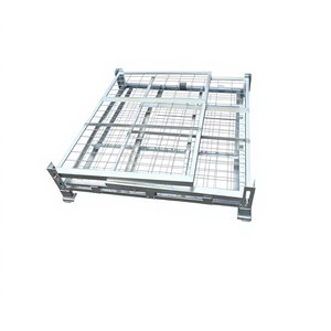 Estante de Almacenamiento de Jaula de Malla Metálica para Palés, Capacidad de Carga 1500 kg, Estantes de Almacén - Product Image 5