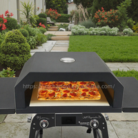 Barbecue portable de jardin, mini-grill à granulés de charbon de bois, four à pizza sans fumée, pour l'extérieur