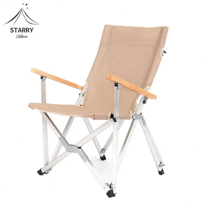 High Quality Outdoor Travel Comfort Chair Portable Folding Retractable Yellow Blue Black Camping Chair//