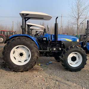 Tractor holland con cargador frontal, maquinaria agrícola usada deutz, SNH754, 75hp, novedad - Product Image 3