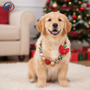 <span class=keywords><strong>Collar</strong></span> de Perro Navideño OKKPETS con Burbujas de Goma de Mascar, <span class=keywords><strong>Collar</strong></span> Clásico Rojo y Verde con Perlas Gruesas y Cadena Ajustable, <span class=keywords><strong>Collar</strong></span> de Perro Navideño - Product Image 2