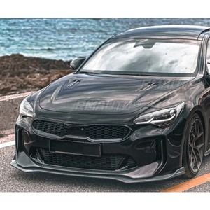 Pour Kia Stinger : Lame de pare-chocs avant, séparateur, diffuseur, spoiler, protection de pare-chocs, cache, kit carrosserie pour Kia Stinger 2018+ - Product Image 4