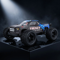 Voiture RC HOSHI N517 Frenzy à l'échelle 1/12, 70 km/h, 4 roues motrices, moteur brushless, monster truck haute vitesse, véhicule RC tout-terrain, version châssis.
