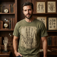 T-shirt vintage délavé pour homme avec logo personnalisé - Service OEM, motif squelette rétro, tee-shirt en coton épais, streetwear