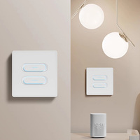KLASS Usine vente en gros Hôtel 1/2/3/4 gang 1/2 voies interrupteurs électriques et prises muti couleur UK BS WALL interrupteurs intelligents