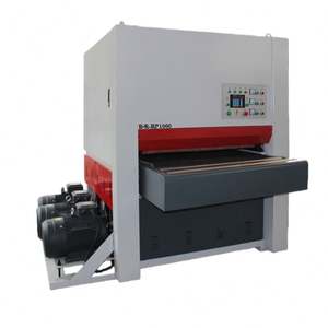 Ponceuse automatique double tête robuste pour le ponçage de planches, tables, chaises, panneaux de porte et le traitement du mobilier - Product Image 2