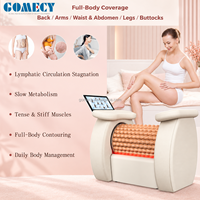 Gomecy A72 Chaise de massage corporel à rouleaux pour amincissement, drainage lymphatique, circulation et soin anti-cellulite
