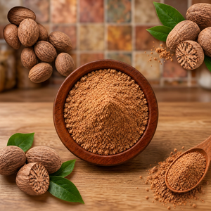 Noix de muscade entière de qualité supérieure pour les mélanges d'épices, les pâtisseries, les boissons, la confiserie et la fabrication alimentaire - Product Image 3