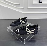 Zapatillas Retro de Mujer con Punta Decorativa y Cordones, de Ante con Bloques de Color, Estilo Casual, Bajas, en Negro, Blanco y Gris