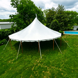 Tente en toile translucide blanche de haute qualité avec structure en aluminium, taille personnalisée disponible pour les mariages, les festivals et les événements d'entreprise - Product Image 2