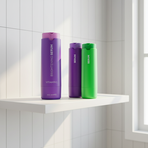 High Quality 1OZ Airless Twist Bottle Fancy Plastic Lotion Pump Bottle Double Wall Airless Packaging Refillable Cosmetic Bottles - Product Image 4