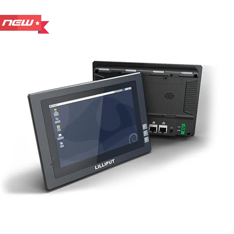Embedded Fanless 7 Inch Industriële Touchscreen Panel Pc Met Android Linux