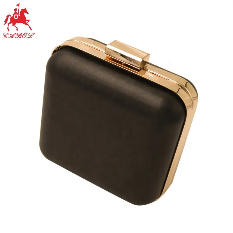 Großhandel 10cm 30cm Gold Hardware Kiss Lock Metall Box Geldbörse Kupplungs rahmen Zubehör mit Kunststoff Shell Tasche Low MOQ