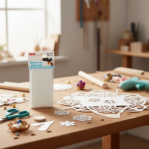 Barra de Silicona Ilan 7x100mm para Pistola de Pegamento Caliente, Manualidades y Bricolaje - Product Image 2