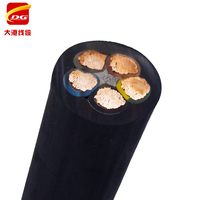 Câble souple isolé en caoutchouc H05RN-F H07RN-F 2 3 4 5 conducteurs 4mm² 6mm² 10mm² 16mm² 25mm² 35mm² 50mm² 70mm² 95mm²