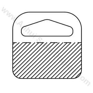 Planche auto-adhésive en plastique transparent, PET, pièces - Product Image 5