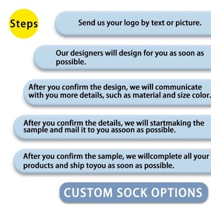 Chaussettes de sport unisexes personnalisées de haute qualité pour hommes, broderie personnalisée, <span class=keywords><strong>livraison</strong></span> <span class=keywords><strong>rapide</strong></span>, chaussettes jacquard - Product Image 3