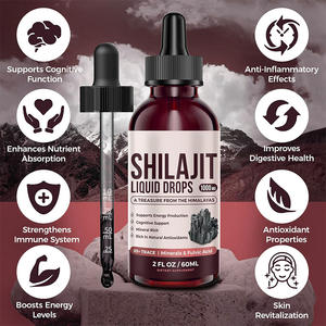 Bevanda Energetica <span class=keywords><strong>Ultra</strong></span> Liquida ODM Shilajit Integratore Organico Puro di Shilajit Himalayano Prodotto Shilajit per Aumento della Vitalità - Product Image 3