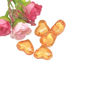 Acrylic Heart Shape Loose <b>Beads</b> For Bracelet Making Candy <b>Beads</b> ZTG Yiwu Origin Winter 2021 - Product Image 4