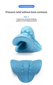 Oreiller de chiropratique pour l'alignement de la colonne cervicale, outil de soulagement de la douleur, relaxant pour le cou et les épaules, correction de la traction en forme de C - Product Image 2