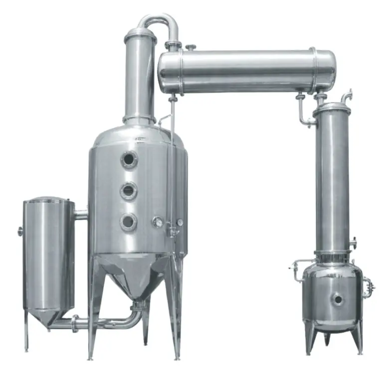 वैक्यूम आवश्यक तेल शराब रस हर्ब रासायनिक उद्योग केंद्रित निष्कर्षण मशीन
