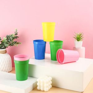 Vasos de Plástico para Estadios, Estilo Americano, Ecológicos, de 12oz/16oz, con Logotipo y Color Personalizados, Material PP Esmerilado, Embalaje Personalizado - Product Image 1