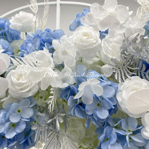 2024 dkb fleurs artificielles les plus populaires décor mariage gros fond décoration de scène de mariage - Product Image 3