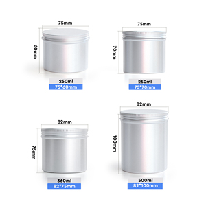 Recyclable Aluminum Jar for <b>Liver</b> & Eye Health Tablets Custom Design Available Vitamin <b>Capsule</b> Jars - Product Image 3
