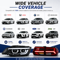 Faros Delanteros LED de Diseño Nuevo de Fábrica JC Upgrade, Piezas de Automóvil Mejoradas para Toyota Corolla 2010 2011 2012 2013 Versión Estadounidense