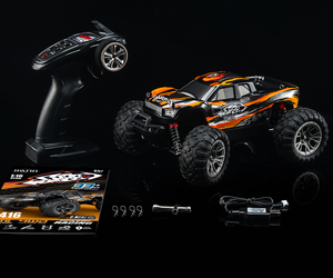 N416 Auto <span class=keywords><strong>RC</strong></span> <span class=keywords><strong>Drift</strong></span> 4WD Scala 1/16, 36KM/H Alta Velocità, Veicolo Elettrico da Corsa Fuoristrada 2.4GHz, Portata di Controllo 90M, RTR Hobby Grade - Product Image 5