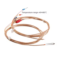 High Temperature Glass Fiber K-Type Thermocouple GG-K-36/30/24 Thin-film SMT Furnace Temperature Instruments -40~480 0.1C