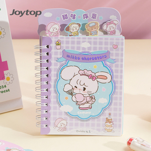Joytop Vente en gros de cahiers à spirales personnalisés <span class=keywords><strong>Mikko</strong></span> Sweet Prelude, papeterie scolaire mignonne et pratique pour enfants et étudiants - Product Image 2