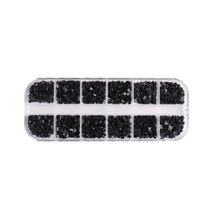 Adornos de <span class=keywords><strong>Uñas</strong></span> con Forma de Estrella, 12 Compartimentos, Resina, Diamantes de Imitación, Adhesivos para <span class=keywords><strong>Uñas</strong></span> con Logotipo Personalizado - Product Image 5