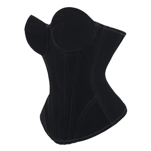 Corset <span class=keywords><strong>bustier</strong></span> en velours sans bretelles, à lacets, avec soutien-gorge intégré, <span class=keywords><strong>pour</strong></span> le maintien de la taille et la compression abdominale, grande taille - Product Image 6