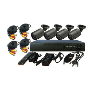 Kit de surveillance 4 canaux CVI 2.0Mp HD avec vision nocturne et prise en charge de carte micro SD - Product Image 5
