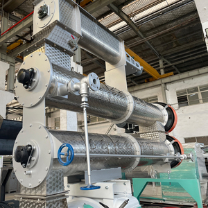 Usine de fabrication d'aliments pour animaux de qualité industrielle, certifiée CE, en acier, économique, 10 tonnes/h, haute capacité, faible consommation d'énergie - Product Image 5