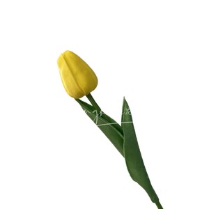Tulipe artificielle à tige unique rose en PVC, haute simulation, décoration d'intérieur pour la table du salon - Product Image 5