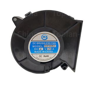 พัดลมแบบแรงเหวี่ยง 9733 มอเตอร์ไร้แปรงถ่าน พัดลมเป่าลมแบบเรเดียล <span class=keywords><strong>USB</strong></span> 5v 12v 24v DC พัดลมระบายความร้อน เสียงเบา พัดลมเทอร์โบ สำหรับระบบไฮโดรโปนิกส์ - Product Image 1