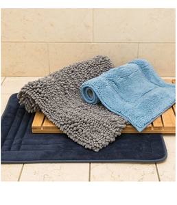 Tapis de bain super doux 100 % coton, tapis de salle de bain à haute densité, tapis de sol à absorption rapide pour la zone de douche, collection de literie pour hôtel et maison - Product Image 6