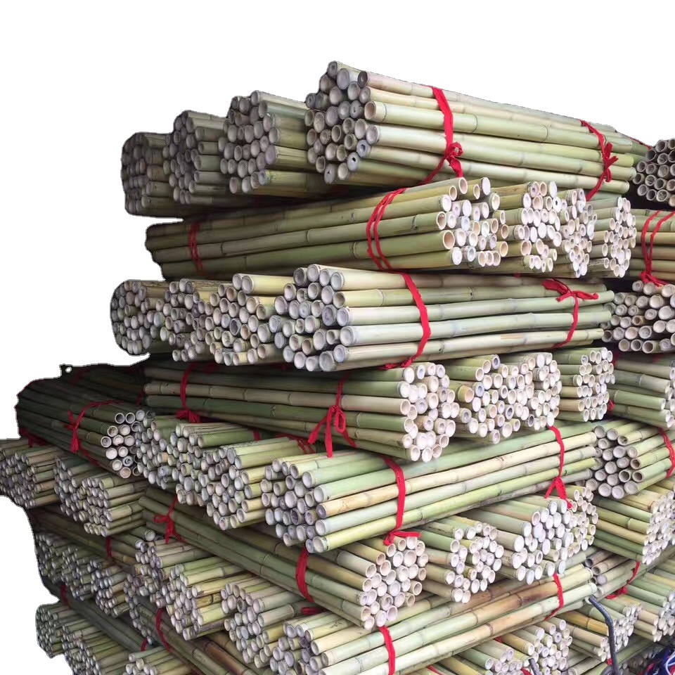Экологически чистые продукты, бамбуковый столб, 100% Натуральный Бамбуковый столб для украшения сада