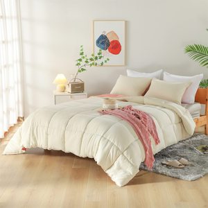 Tất cả các mùa dễ dàng rửa siêu mềm Fluffy xuống thay thế Quilted <span class=keywords><strong>Comforter</strong></span> thiết lập với 2 shams gối - Product Image 2