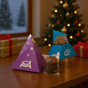 Coffret Cadeau de Noël Sucré 80 Gr - Friandises Premium - Product Image 3