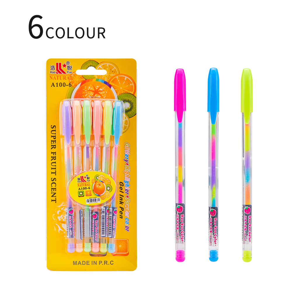 6 Assorted Colors