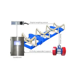 Belt Width 1400mm High Accuracy Belt Weighting Scale For Copper Ore