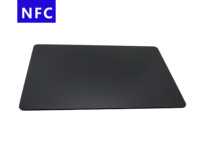 Carte métallique NFC noir mat haut de gamme modifiable UID NFC carte métallique d'affaires adaptée aux gens d'affaires haut de gamme