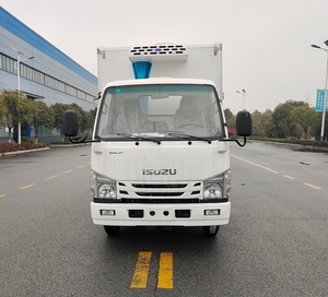 Chine usine nouvelle transmission manuelle I SUZU <span class=keywords><strong>camion</strong></span> réfrigéré 4*2 camions frigorifiques pour le transport d'aliments surgelés - Product Image 5