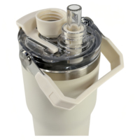Mug de voyage isotherme à double paroi en acier inoxydable 20 oz, gobelet pour adultes sans BPA, pour le sport en plein air avec couvercle à bec magnétique