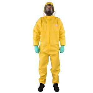 2023 nouvelle combinaison de protection chimique 98% combinaison de sécurité industrielle résistante à l'acide sulfurique combinaisons nucléaires jetables dangereuses - Product Image 2