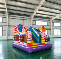 Château gonflable en PVC épaissi - Écologique, garantie 3 ans, idéal pour les aires de jeux et la location événementielle (usage commercial et export)